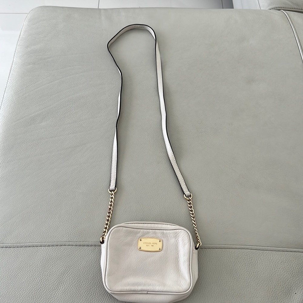 Beige Michael Kors Crossbody